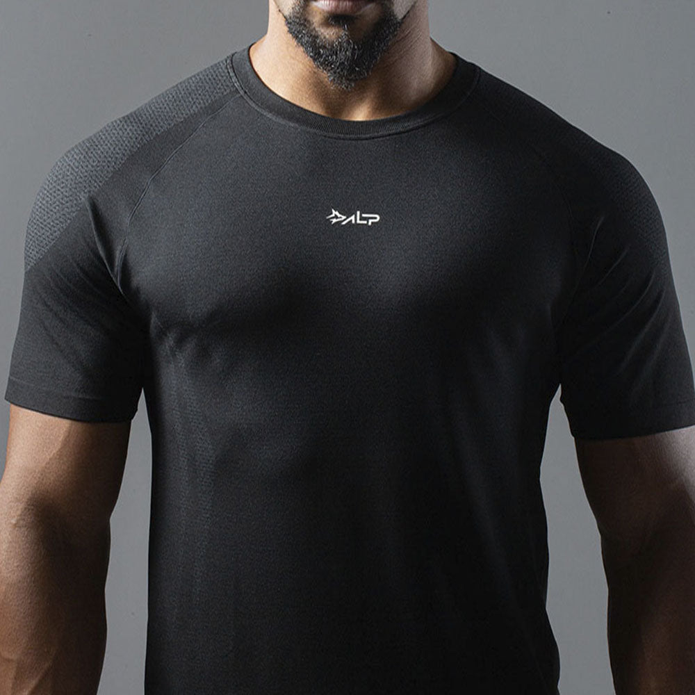 Camiseta Apex Dry New Tenacity Preto - Sem Costura
