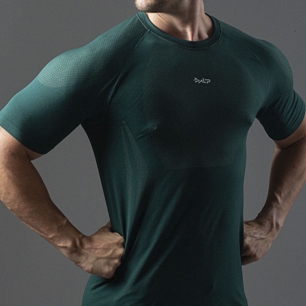 Camiseta Apex Dry New Tenacity Verde - Sem Costura