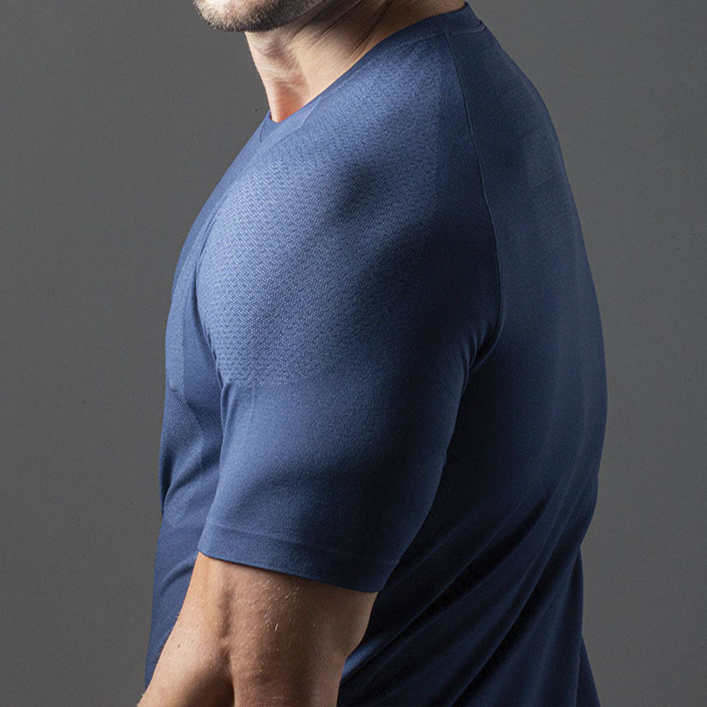 Camiseta Apex Dry New Tenacity Marinho - Sem Costura