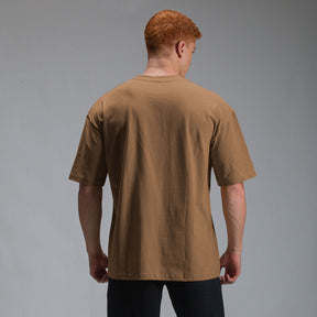 Camiseta Oversized Lupus Caramelo