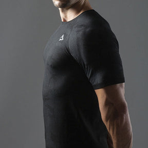 Camiseta Apex Dry New Lupus Preto - Sem Costura