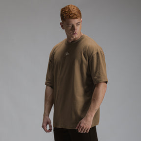 Camiseta Oversized Lupus Caramelo