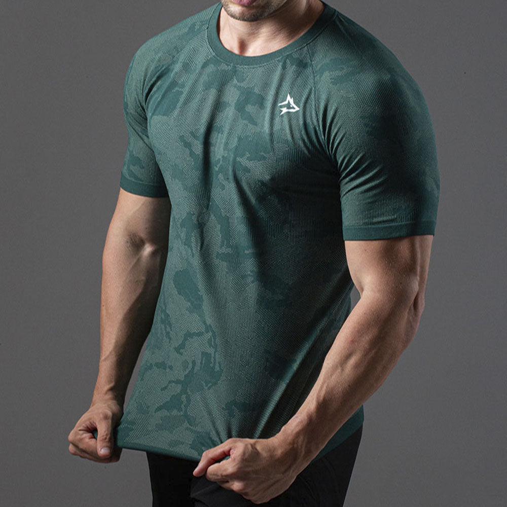 Camiseta Apex Dry New Lupus Verde - Sem Costura