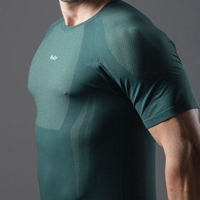 Camiseta Apex Dry New Tenacity Verde - Sem Costura