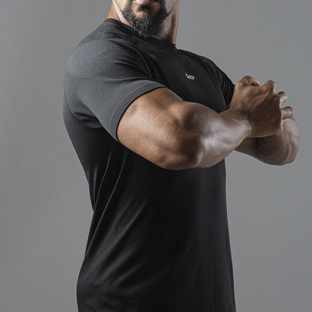 Camiseta Apex Dry New Tenacity Preto - Sem Costura