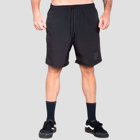 Kit 3 Shorts Pretos Dry Fit Lobo