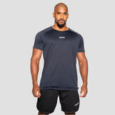 Camiseta Dry Fit Essential Mescla Marinho