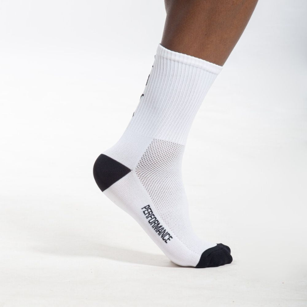 Meia Performance Alpha - Branco