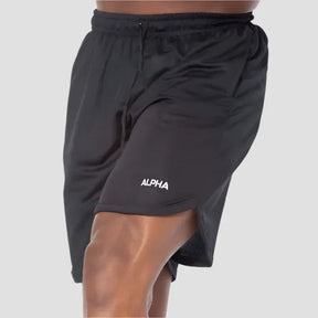 Kit 3 Camisetas Dry Fit Preto + 2 Bermudas Pretas