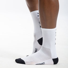 Meia Performance Alpha - Branco