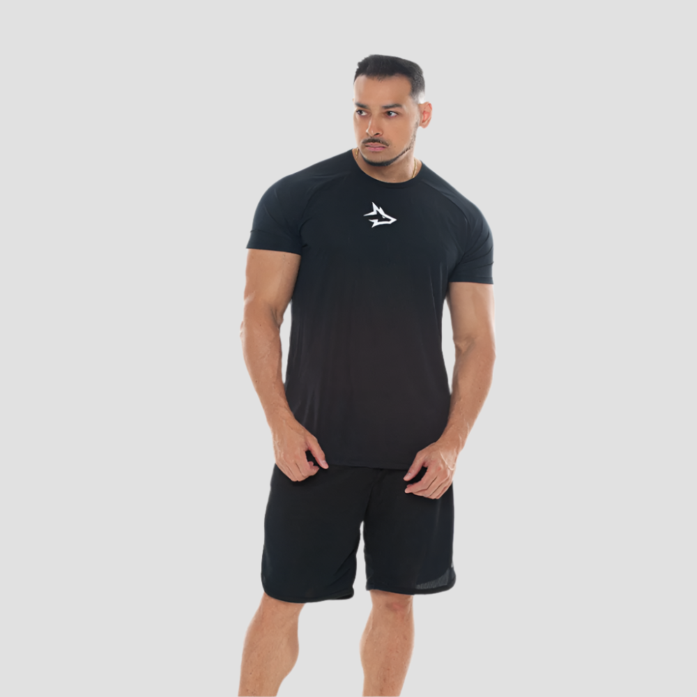 Kit 6 Camisetas Pretas de Treino