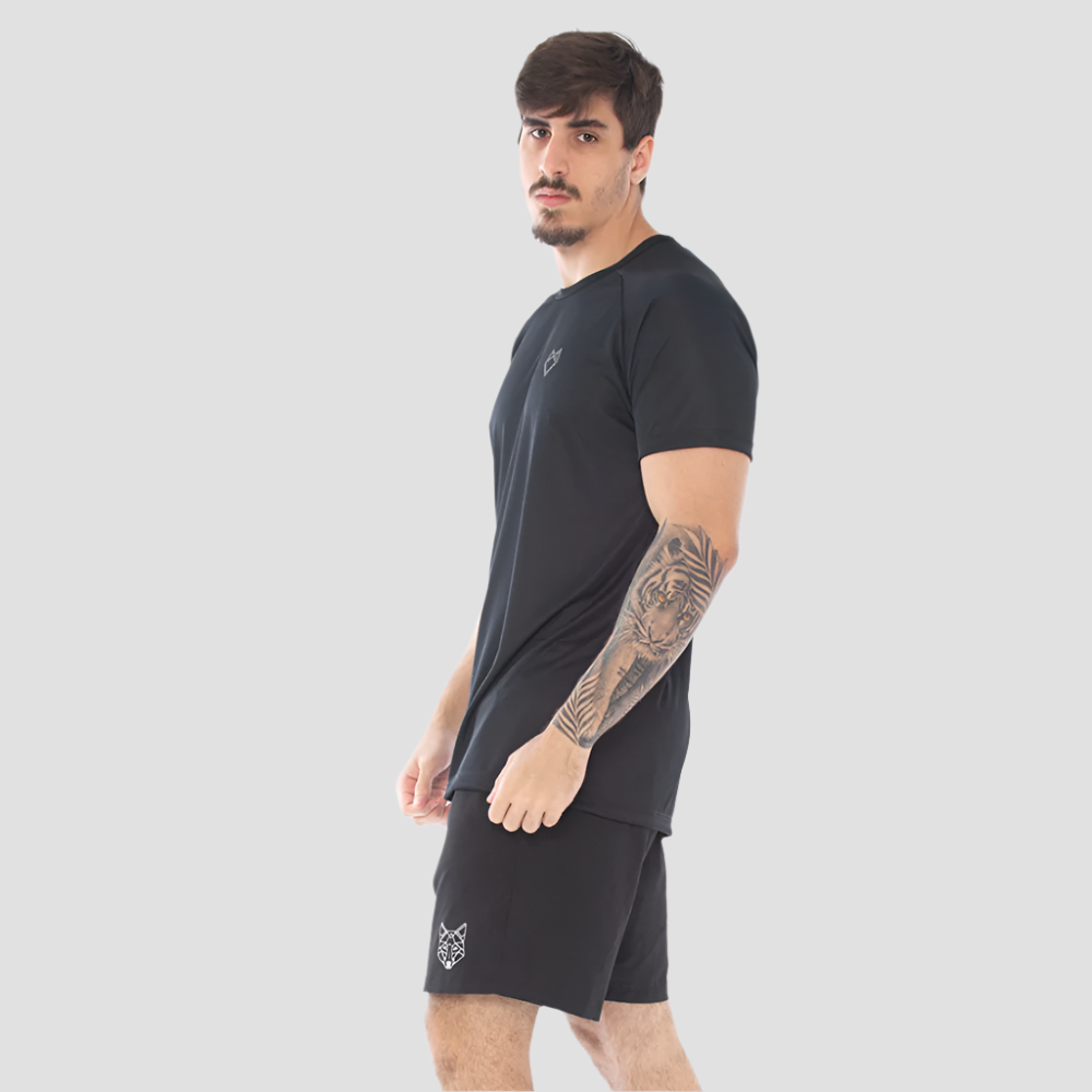 Camiseta Dry Fit Infinity Preto