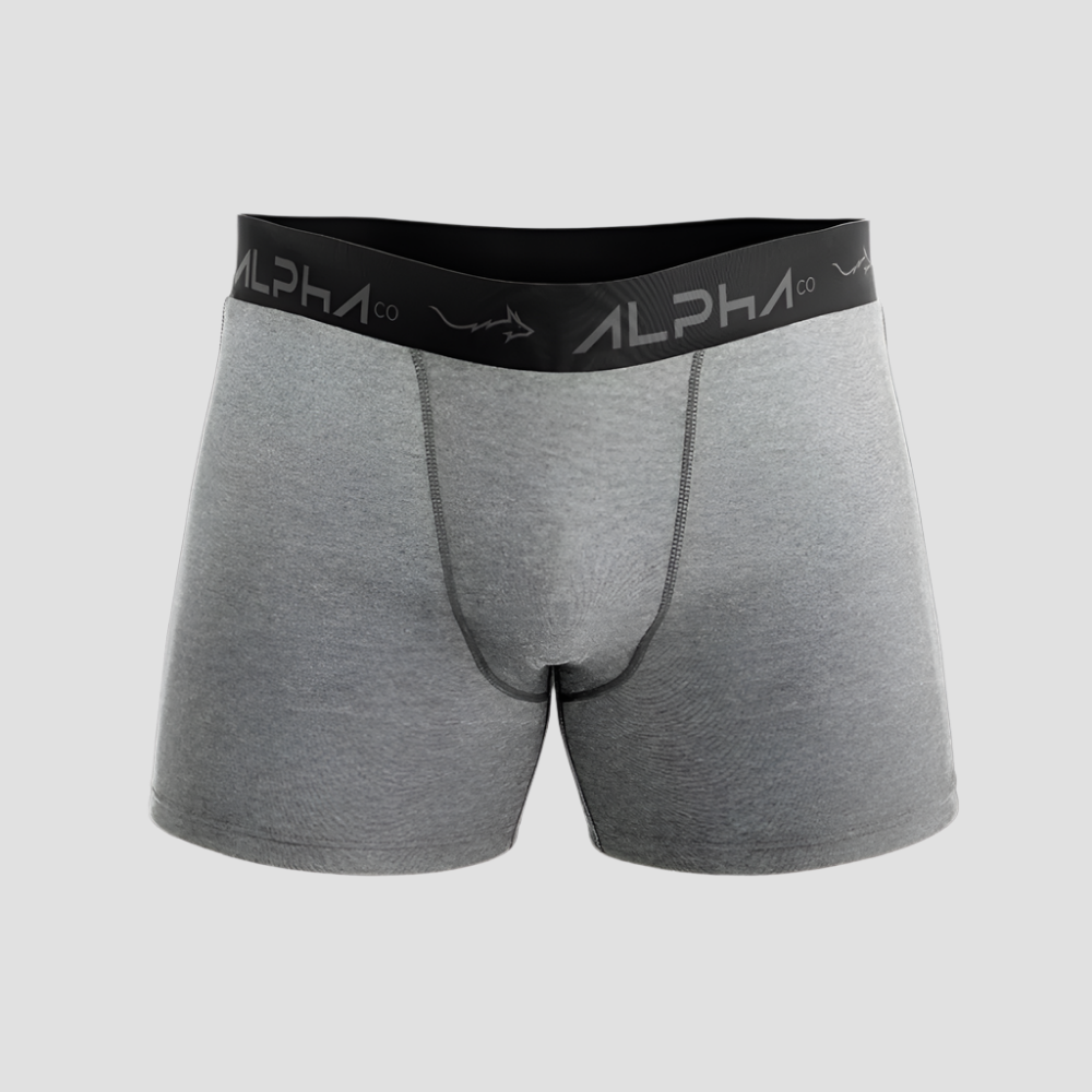 Kit 3 Cuecas Boxer Cotton - Alpha