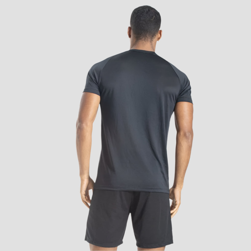 Camiseta Dry Fit Middle Lupus Preto