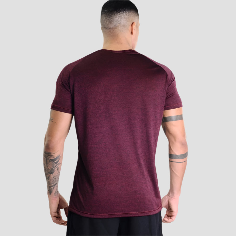 Camiseta Dry Mescla Vinho