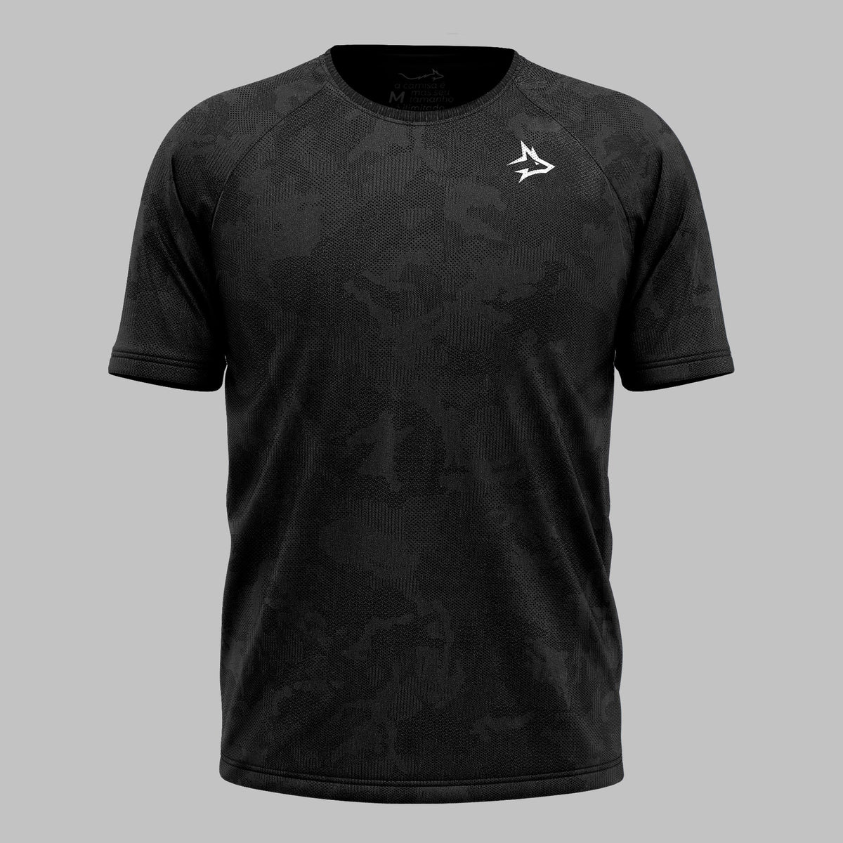 Camiseta Apex Dry New Lupus Preto - Sem Costura