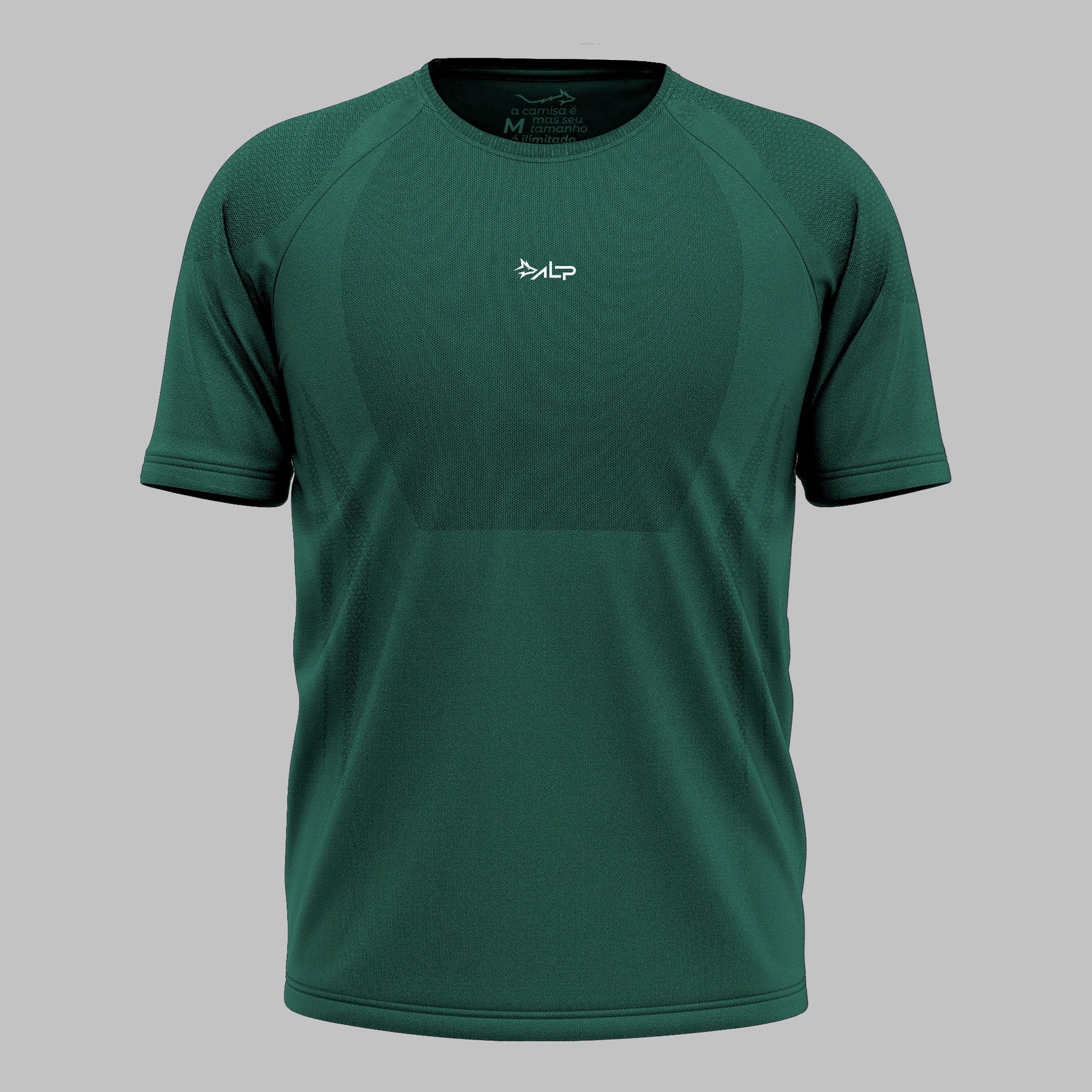 Camiseta Apex Dry New Tenacity Verde - Sem Costura