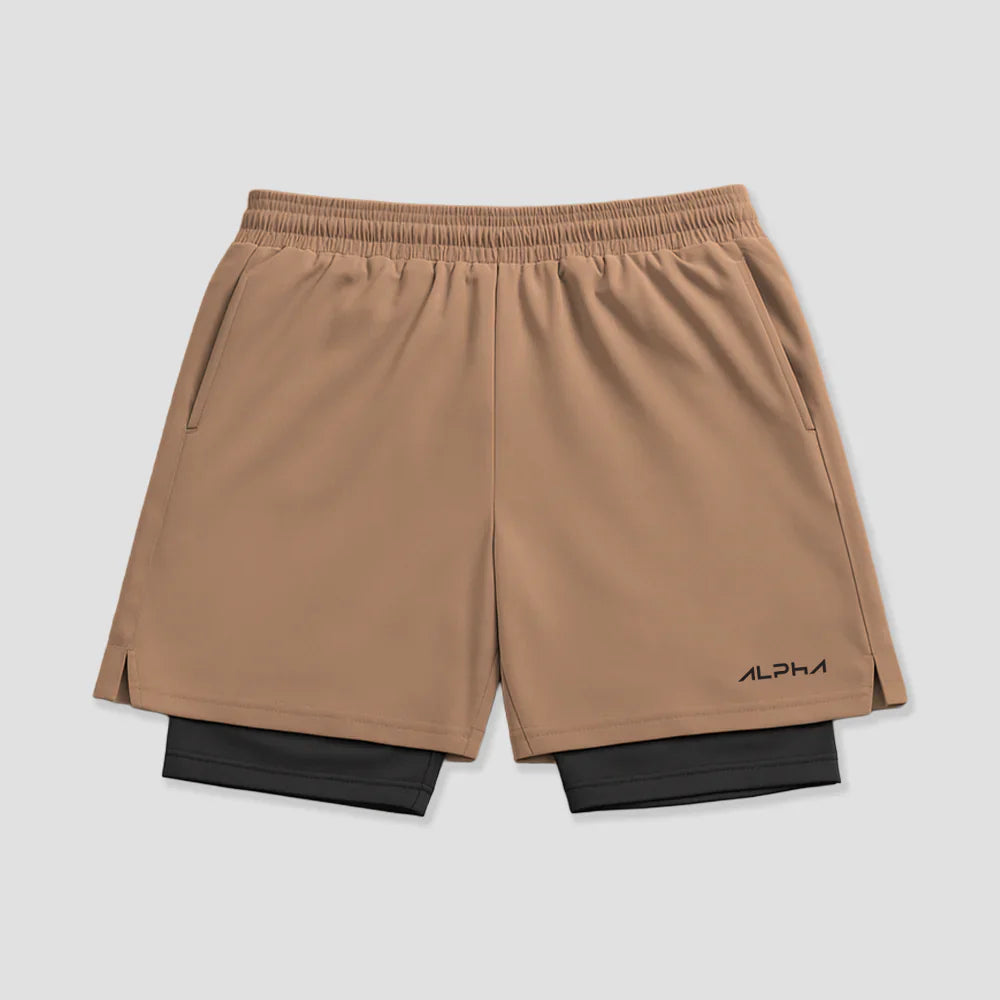 Kit 2 Bermudas Compressão Alpha