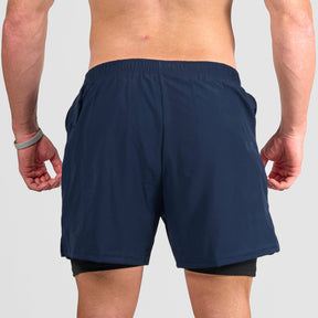 Bermuda Dry Fit Compressão Fluid Marinho