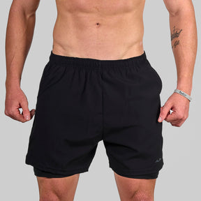 Bermuda Dry Fit Compressão Fluid Preto