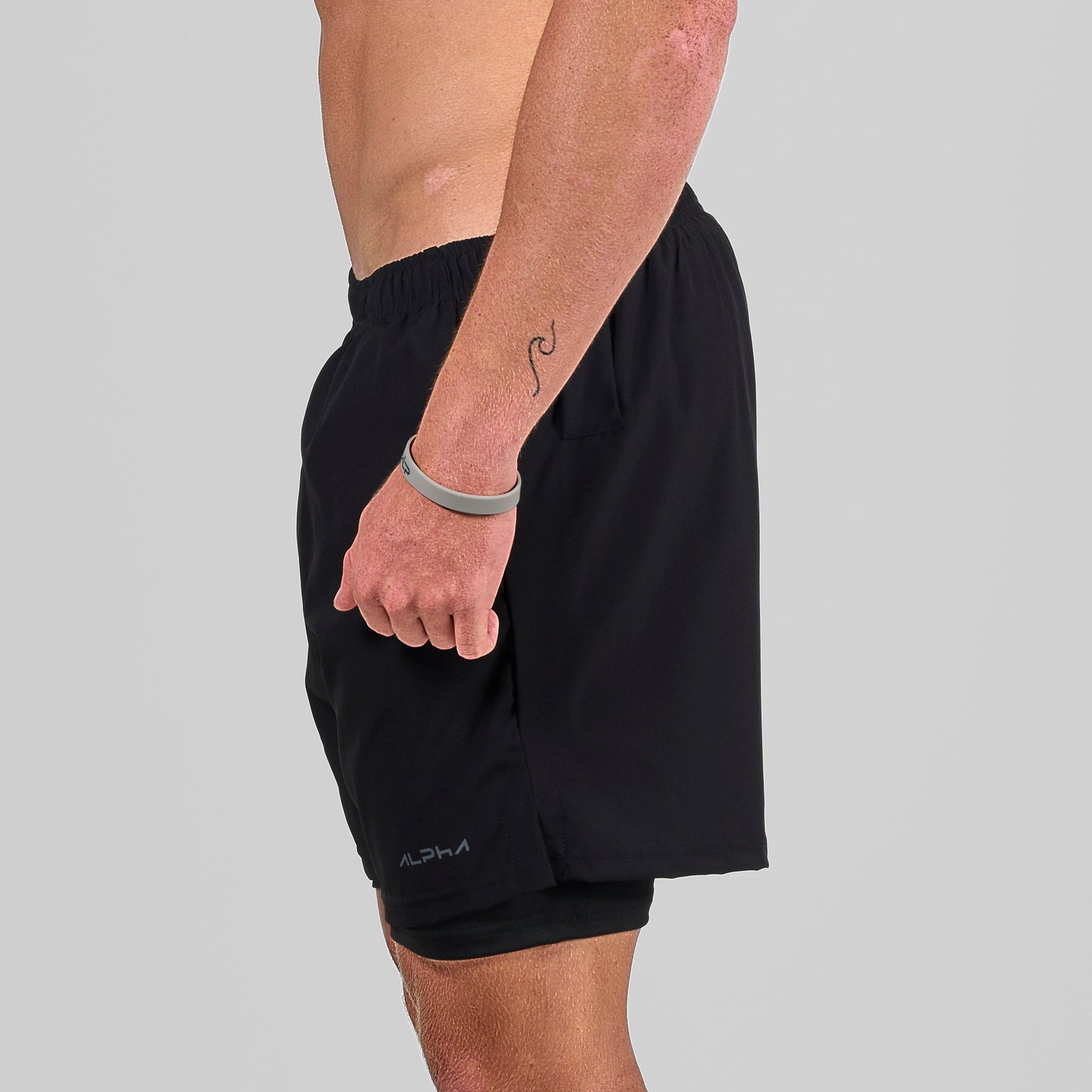 Bermuda Dry Fit Compressão Fluid Preto