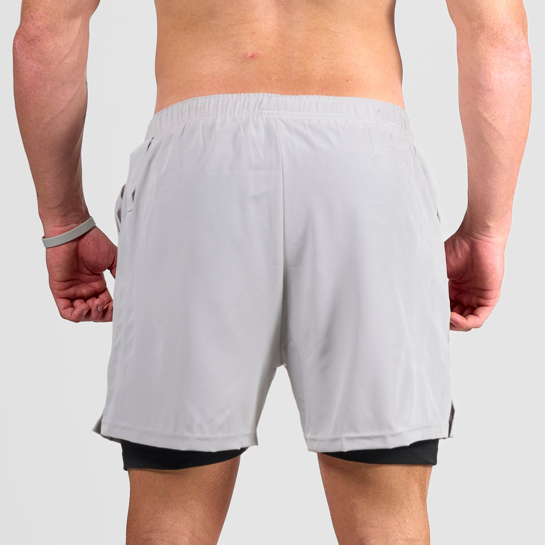 Bermuda Dry Fit Compressão Lupus Cinza