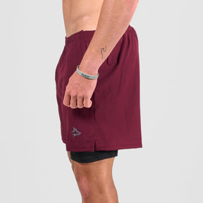 Bermuda Dry Fit Compressão Lupus Vinho