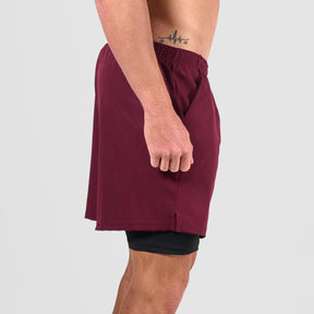 Bermuda Dry Fit Compressão Lupus Vinho