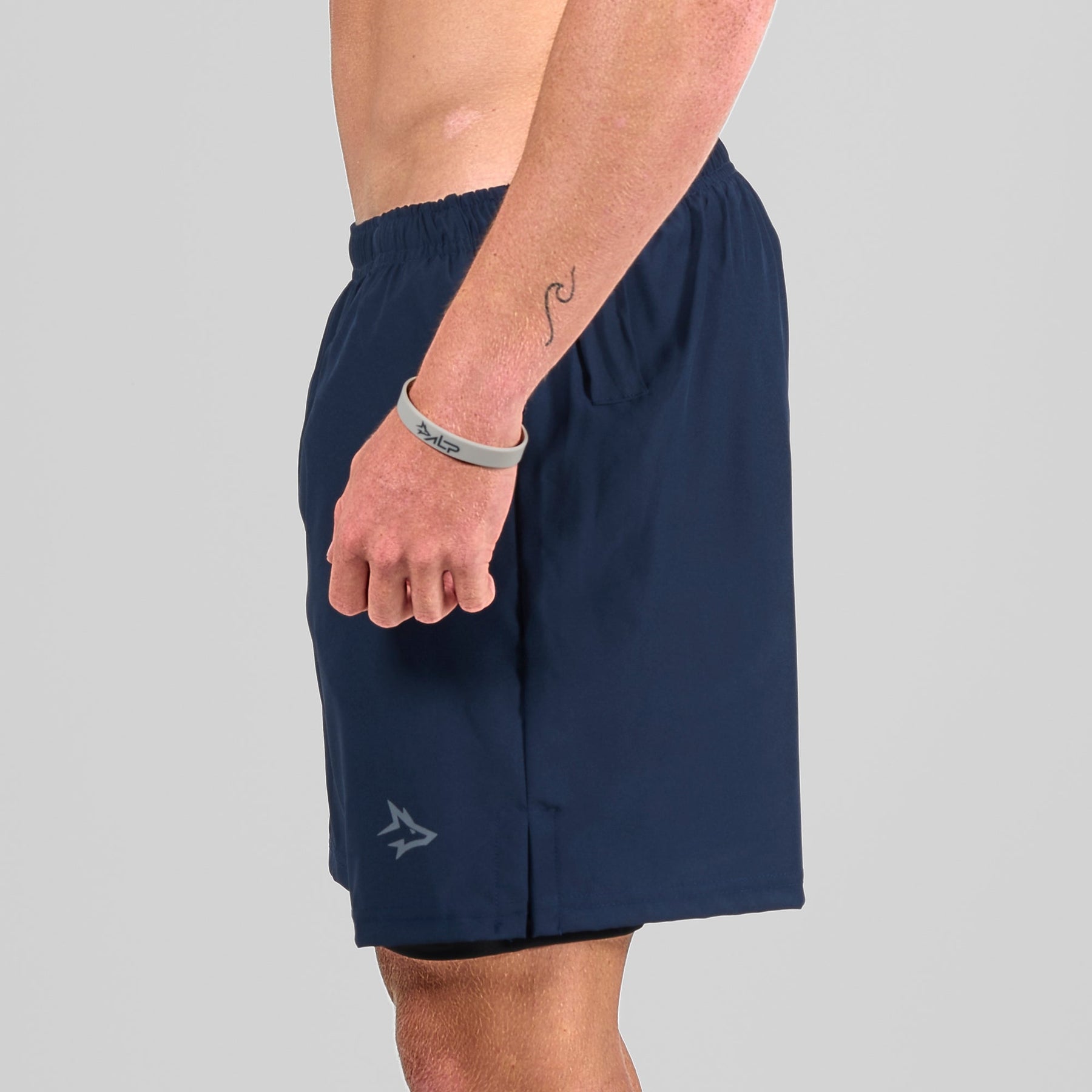 Bermuda Dry Fit Compressão Lupus Marinho