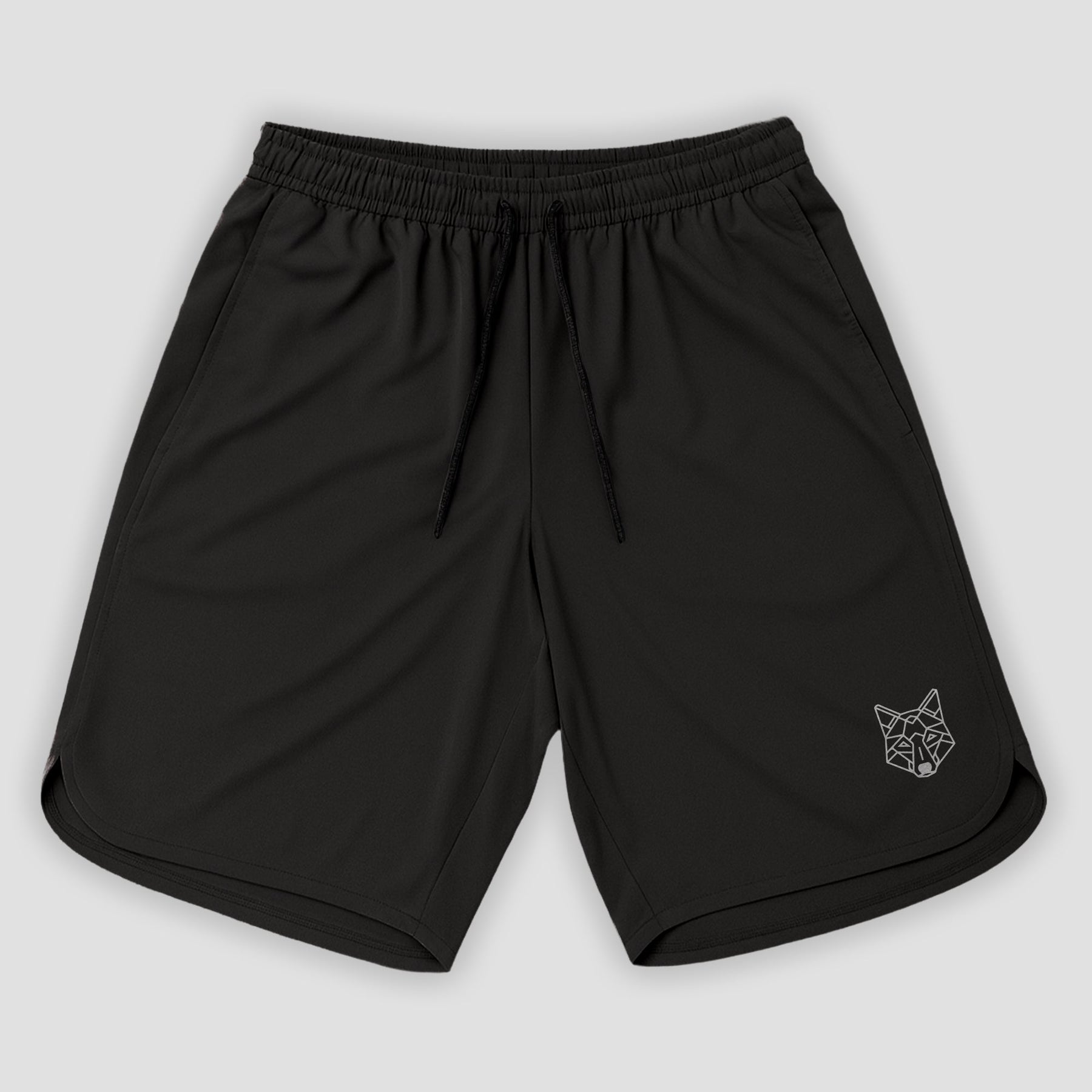 Bermuda Dry Fit Lobo Preto