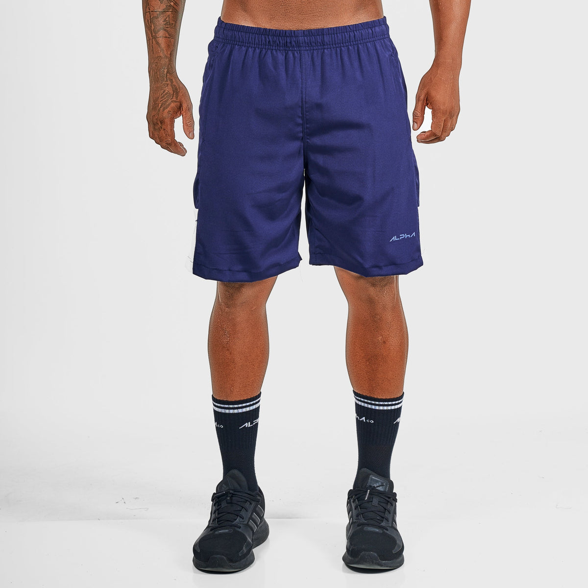 Bermuda Dry Fit Square Fluid Marinho