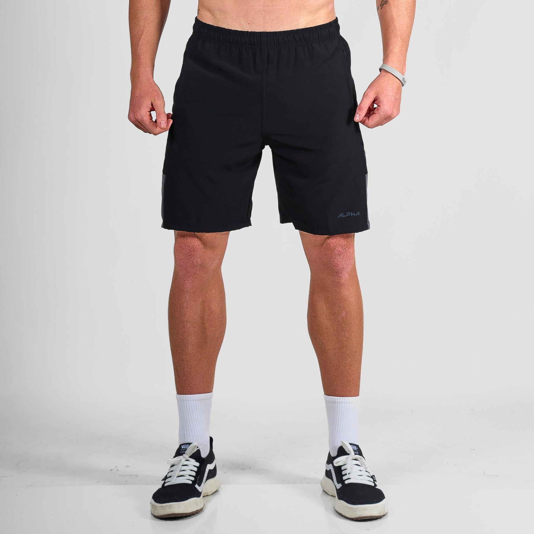 Bermuda Dry Fit Square Fluid Preto