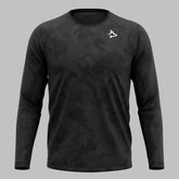 Camisa Manga Longa Apex Dry New Lupus Preto - Sem Costura