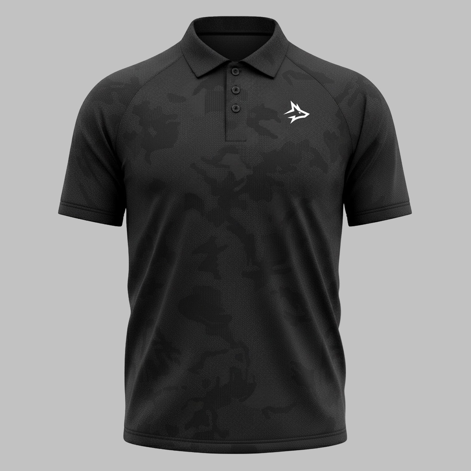 Camisa Polo Apex Dry New Lupus Preto - Sem Costura