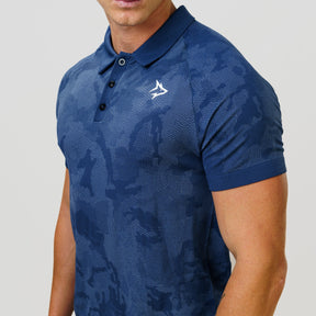Camisa Polo Apex Dry New Lupus Marinho - Sem Costura