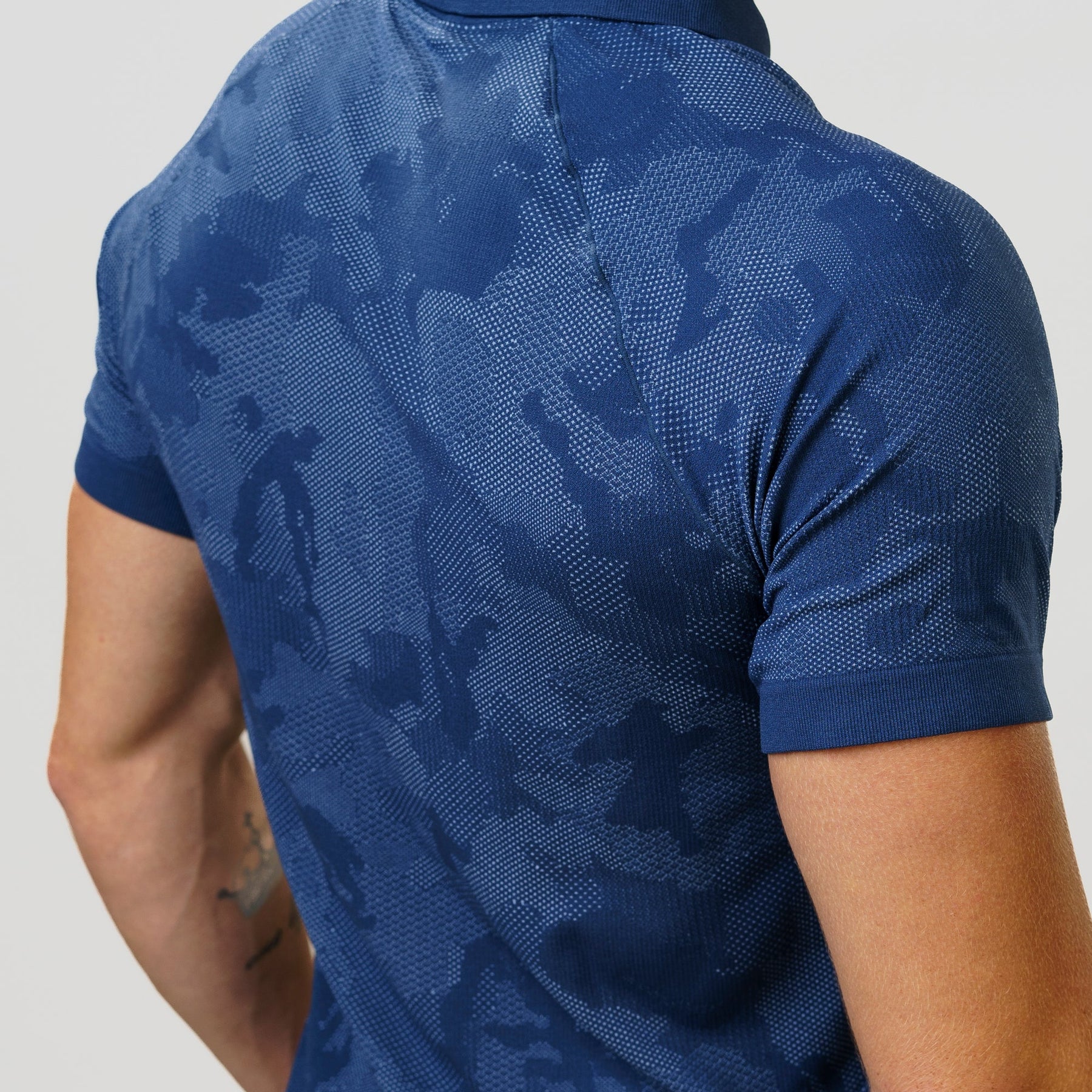 Camisa Polo Apex Dry New Lupus Marinho - Sem Costura