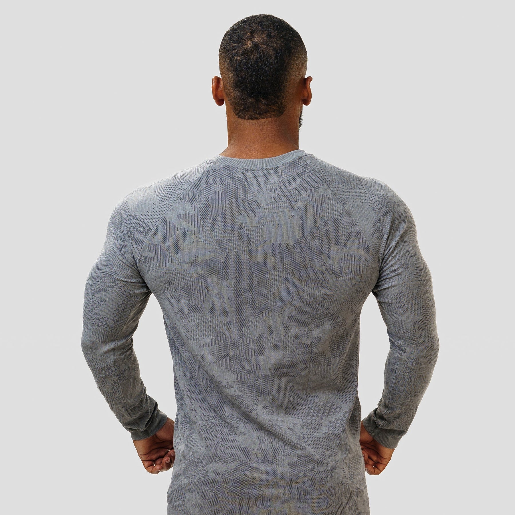 Camisa Manga Longa Apex Dry New Lupus Cinza - Sem Costura