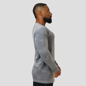 Camisa Manga Longa Apex Dry New Lupus Cinza - Sem Costura