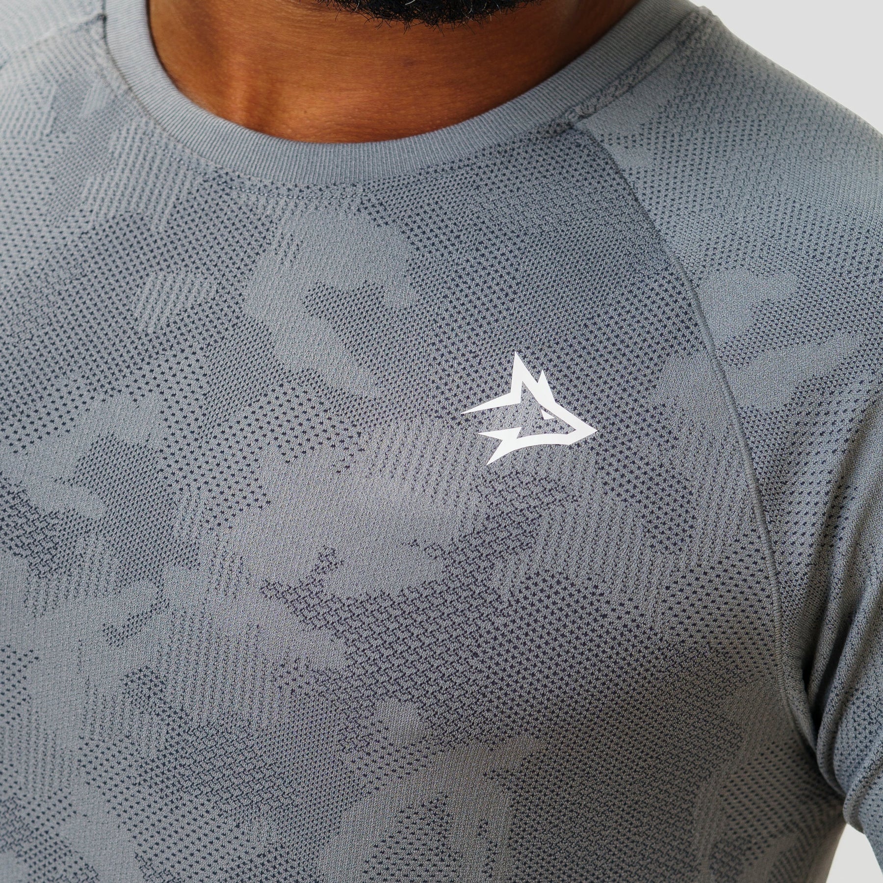 Camisa Manga Longa Apex Dry New Lupus Cinza - Sem Costura