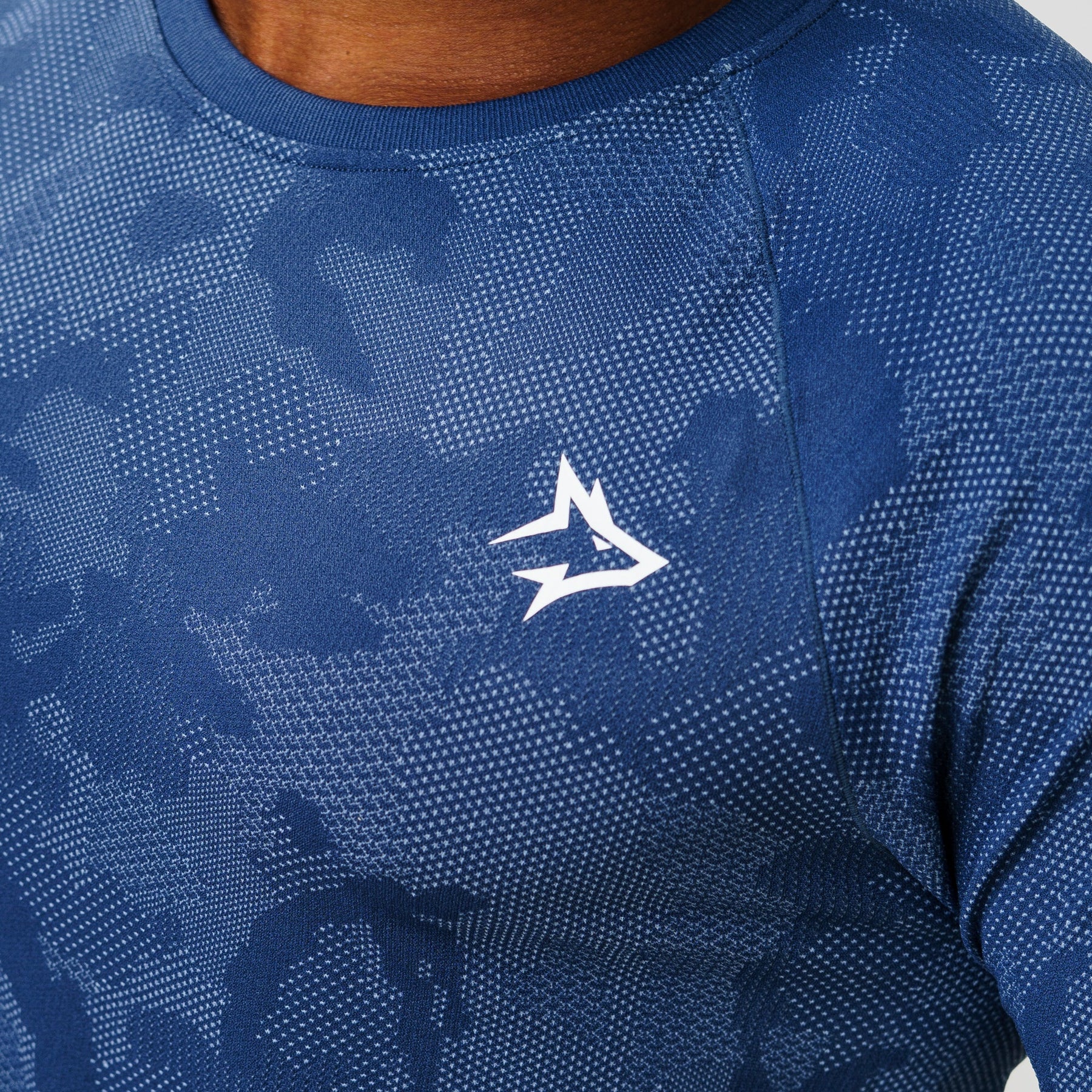 Camisa Manga Longa Apex Dry New Lupus Marinho - Sem Costura