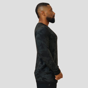 Camisa Manga Longa Apex Dry New Lupus Preto - Sem Costura