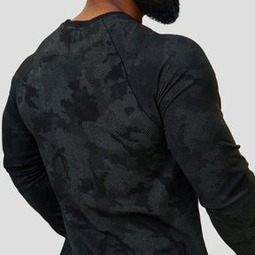 Camisa Manga Longa Apex Dry New Lupus Preto - Sem Costura