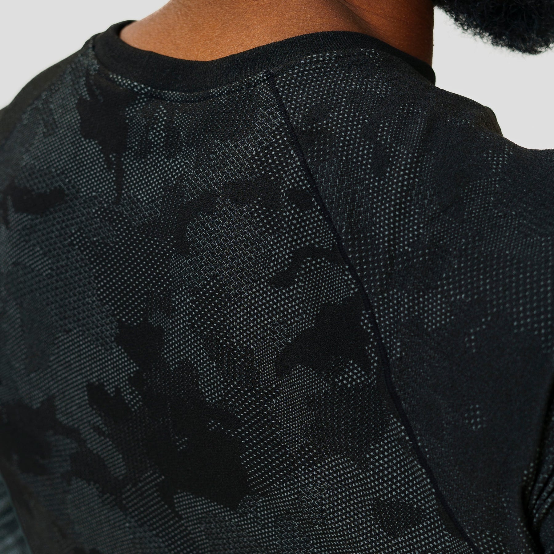 Camisa Manga Longa Apex Dry New Lupus Preto - Sem Costura