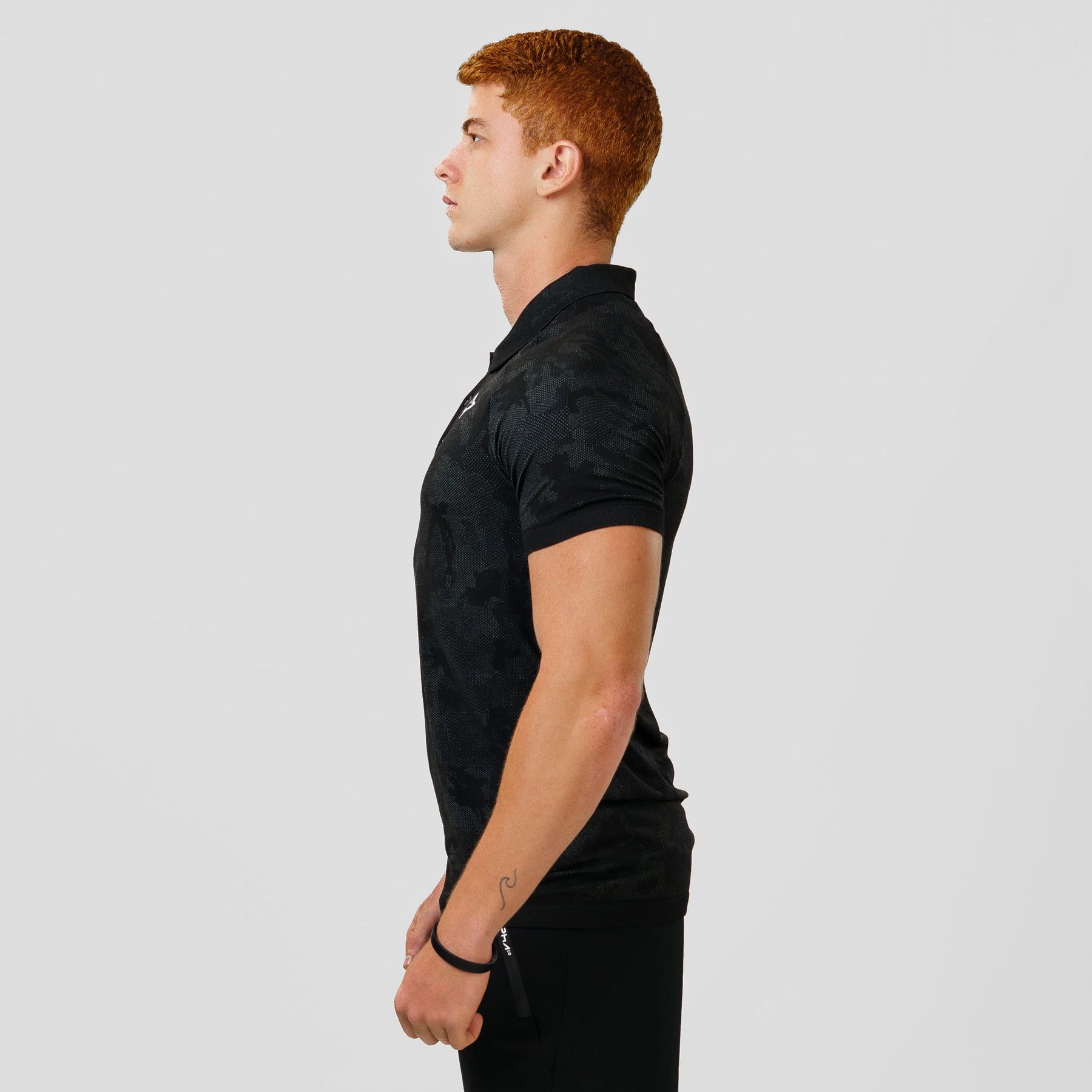 Camisa Polo Apex Dry New Lupus Preto - Sem Costura