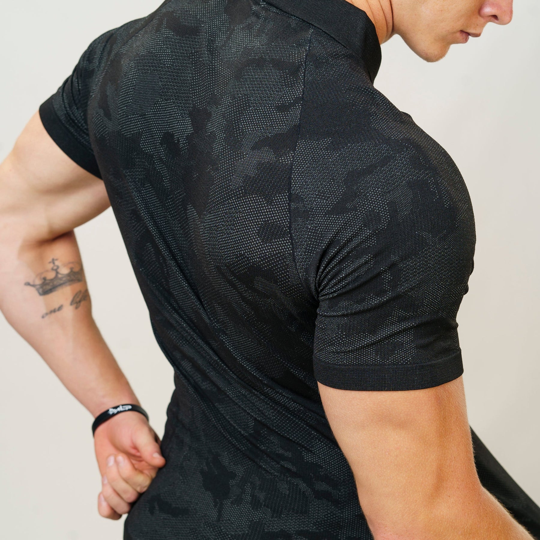 Camisa Polo Apex Dry New Lupus Preto - Sem Costura