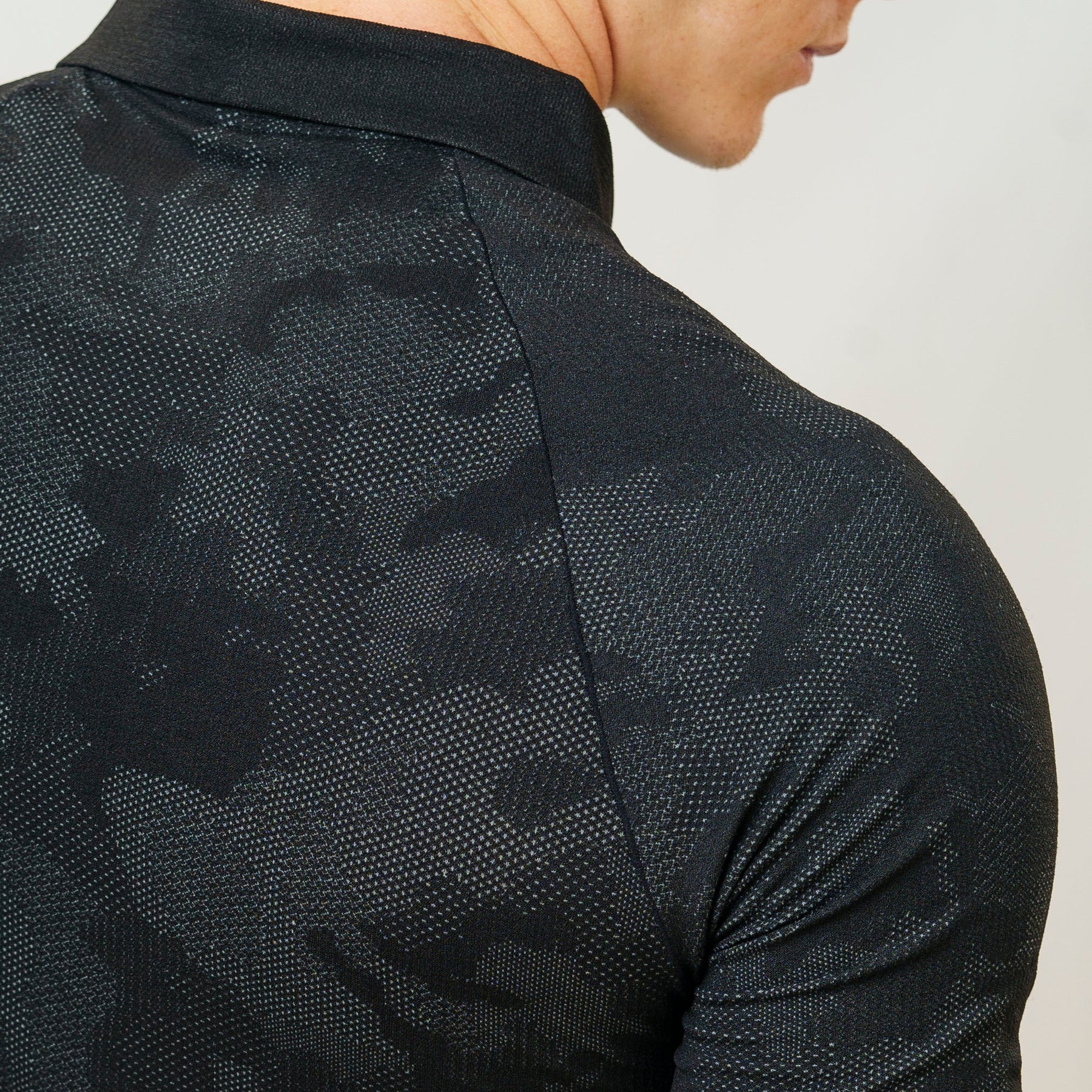 Camisa Polo Apex Dry New Lupus Preto - Sem Costura