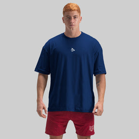 Camiseta Oversized Lupus Azul Marinho