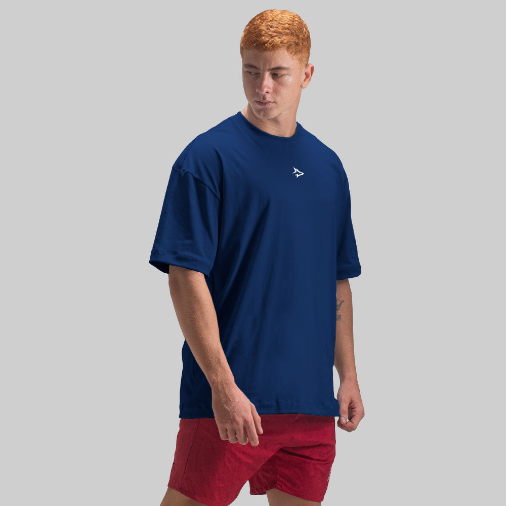 Camiseta Oversized Lupus Azul Marinho