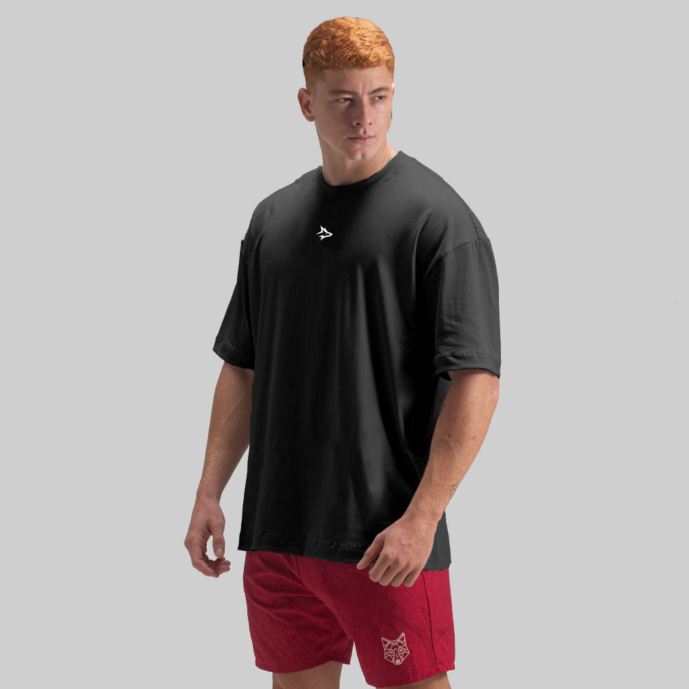 Camiseta Oversized Lupus Preto