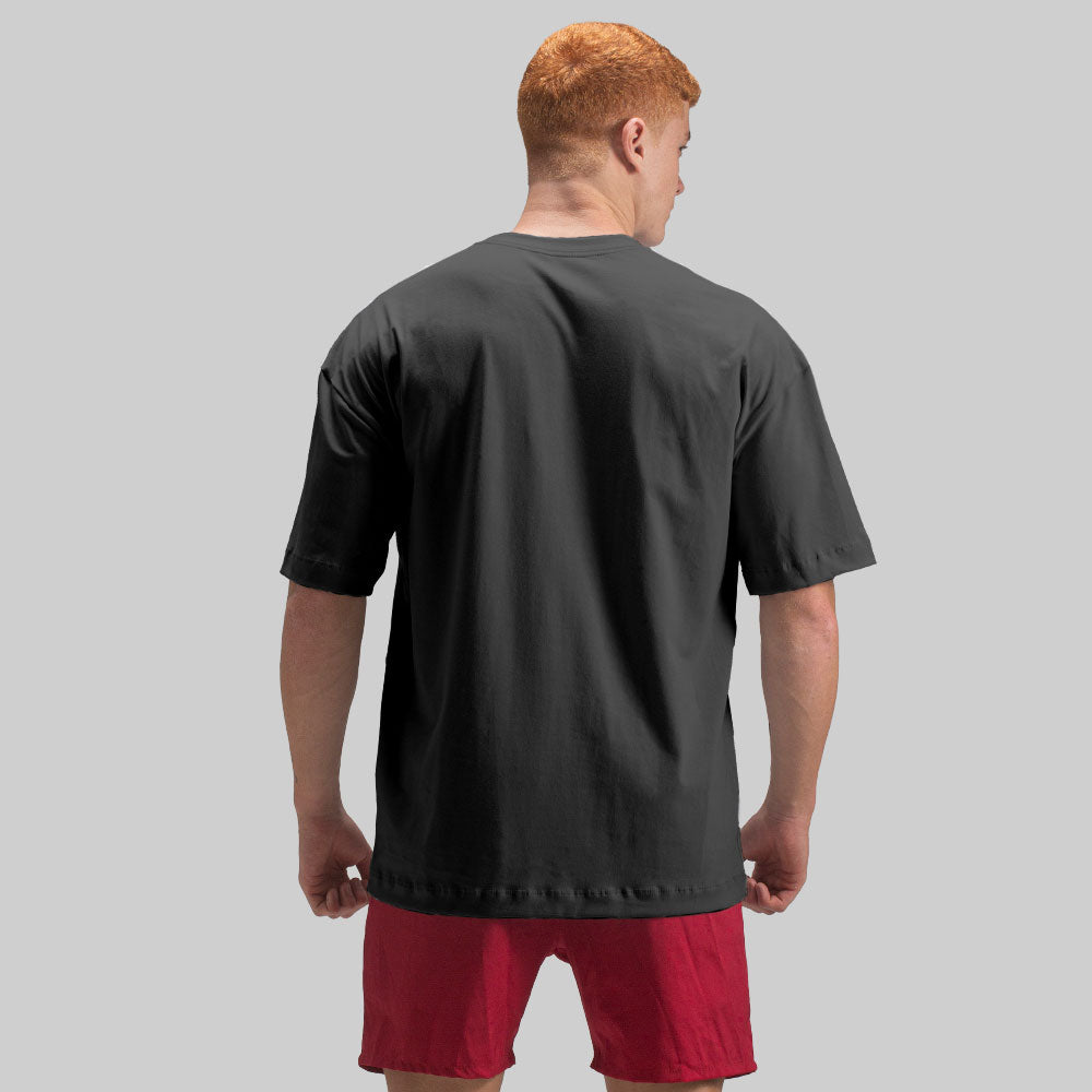Camiseta Oversized Lupus Preto